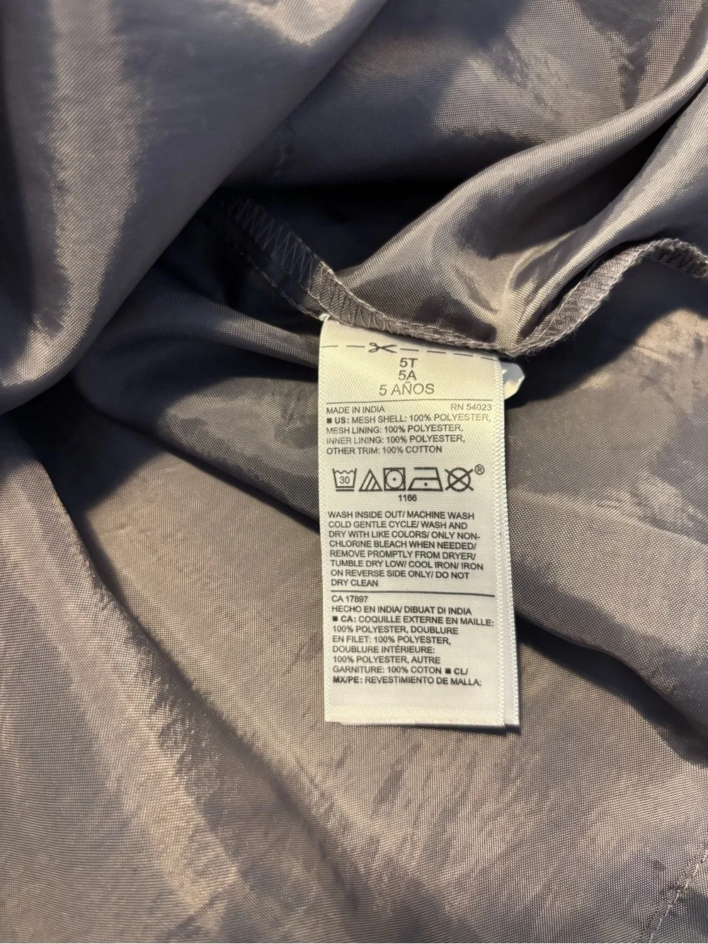 Old Navy Charcoal Gray Sleeveless Girls' Formal Dress